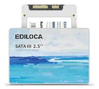 Ediloca 120GB SSD Internal Solid State Drive, 2.5" SATA III 6Gb/s, Up to 400MB/s Read Speed, 3D NAND Flash, Shock Drop-Proof for PC/Laptop/Desktop/NAS, Compatible with Windows/Mac/Linux (ES580E)