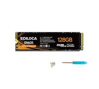 Ediloca EN605 128GB M.2 SSD, NVMe1.3 PCIe Gen3 x4 SSD Internal Hard Drive, M.2 2280 - Read/Write Speed up to 1130/400 MB/s - Internal SSD Compatible with Laptop & PC Desktop