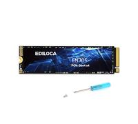 Ediloca EN705 de 4TB PCIe Gen4 SSD, NVMe M.2 2280, 3D NAND TLC, hasta 5000MB/s, Disco de Estado Sólido Interno, Caché SLC Dinámica, Compatible con PS5, Portátiles y Computadoras de Escritorio