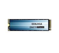 Ediloca EN870 de 1TB PCIe Gen4 SSD, de hasta 7450MB/s, NAND Flash 3D TLC, NVMe M.2 2280, Caché SLC Dinámica, Disco de Estado Sólido Interno, Compatible con PS5 y PC