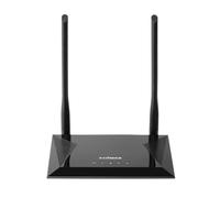 EDIMAX - Adaptador de red inalámbrico para router N300 (2,4 GHz, 10/100 Mbit/10 Gigabit), color negro