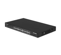 Edimax IGS-5428PLC - Vigilancia Industrial VLAN Conmutador Gigabit PoE+ Web Smart de 28 Puertos con 4 Puertos Combinados Gigabit RJ45/SFP