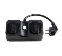 Edimax SP-1122WTO - Enchufe Inteligente de Exterior/Interior con WiFi (2 Salidas de CA de Tipo UE) Conectores de Corriente Inteligentes
