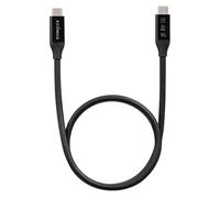 Edimax USB4 / Thunderbolt 3 USB-C a USB-C 40Gbps cable de 1m, Negro