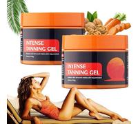 EDINBURGH Carotene Tanning Gel - Edinburghuk Luxury Intensive Tanning Gel para Sunbathing, Alta Belleza Tanning Accelerator - Reduce tu sol o el tiempo de bronceado para un bronceado natural, profundo
