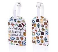 Edinburgh is A Lways A Good Idea Gift Scotland Vacation Trip Gift Scottish Family Travel Luggage Tag (etiqueta de Edimburgo)
