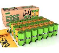 Edipets, Bolsas Caca Perro, Biodegradables, 405 o 540 unidades, Extra Grueso, A Prueba de Fugas, Bolsitas para Excrementos, Accesorios Perro, Dog Poop Bag (36 Rollos - 540 Unidades)