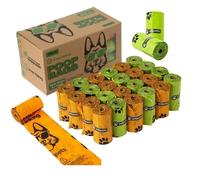 Edipets, Bolsas Caca Perro, Biodegradables, 405 o 540 unidades, Extra Grueso, A Prueba de Fugas, Bolsitas para Excrementos, Accesorios Perro, Dog Poop Bag (27 Rollos - 405 Unidades)