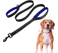 Edipets correa alta resistencia azul y negro para perros