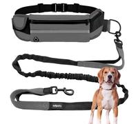 Edipets correa canicross manos libres gris para perros