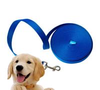 Edipets, Correa Perro Larga, Adiestramiento, Resistente 1.5m / 3m / 5m / 10m / 15m, de Naylon, Fuerte para Camping Paseo, para Perros/Mascotas Grande/Mediano/Pequeño (10 Metros, Azul Oscuro)