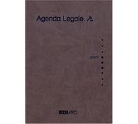Edipro Agenda legal anual 2023 día F.TO 17 x 24 col. marrón