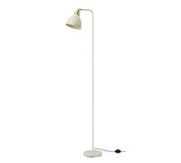EDISHINE Lámpara de Pie Industrial, Lámpara Retro con pantalla metálica, cabeza ajustable, casquillo E27, Lámpara de Lectura para Salón y Oficina, incluye bombilla LED, verde claro