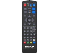 EDISION Mando a distancia Universal EDI-RCU 1 Learn, Original, Programmable, 2-in-1 TV y Receiver, Picco T2, Picco T265, Picco T265+, Nano Picco Pro