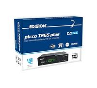 Receptor DVB-T2/C (TDT+Cable) H.265 Full HD con USB - EDISION PICCO T265+