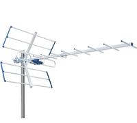 EDISION YAGI 12db Antena TDT UHF 21-48 Exterior Digital Terrestre,con Filtro LTE 5G,Ideal para recepción de Televisión Digital Terrestre DVB-T/T2,Frecuencias 470-694Mhz,Longitud 101cm,LTE700,Azul