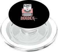 Editar o arrepentirlo para niñas y mujeres PopSockets PopGrip para MagSafe