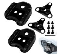 Editbar 2 adaptadores de bicicleta compatibles con Shimano SPD SM-SH41 - Adaptador de pedal de bicicleta convertidor de tacos, juego de placas de pedales, convertidor de placas de pedal, para