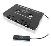 Editbar Casetes de audio Bluetooth 5.0, adaptador Aux Bluetooth para coche, adaptador Bluetooth para coche, adaptador de casete para radio de coche, teléfono móvil, smartphone, reproductor de casete,