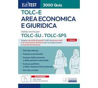 EdiTEST. Area economica e giuridica. 3000 quiz (EdiTest Ammissioni universitarie)