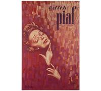 Edith Piaf 2 - Póster de reproducción, 50 x 70 cm, papel de lujo, 300 g, venta de archivo digital HD posible, nosotros consulter