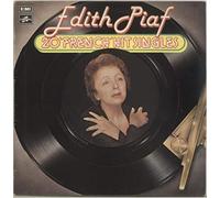 EDITH PIAF - 20 'french' hit singles LP