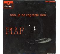 Edith Piaf Non Je Ne Regrette Rien EP Columbia SEG8308 EX/EX 1960s picture sleeve, blue black label