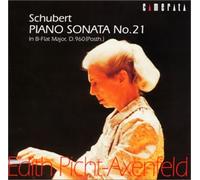 Edith Picht-Axenfeld - シューベルト:ピアノソナタ第21番