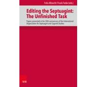 Editing The Septuagint: The Unfinished Task (ebook)