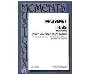 Editio Musica Budapest Meditation (Thais) (Cello and Piano) EMB Series Composed by Jules Massenet