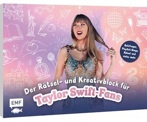 Edition Michael Fischer El Bloc de Rompecabezas y Creativo no Oficial para los Fans de Taylor Swift. Lo último en diversión de Juegos para Swifties: cuestionarios, Bingo de Listas de reproducción,