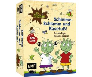 Edition Michael Fischer / EMF Verlag Kartenspiel: Die Olchis. Schleime-Schlamm und Käsefuß!: Das olchige Reaktionsspiel mit 128 Karten für 2-6 Personen AB 5 Jahren