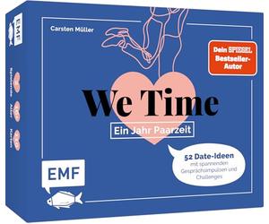 Edition Michael Fischer / EMF Verlag Kartenspiel: We Time - Ein Jahr Paarzeit: Das Paarspiel mit 52 Date-Ideen mit emocionantes Gesprächsimpulsen und Challenges Von Paartherapeut Carsten Müller