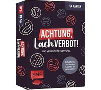 Edition Michael Fischer Juego de Cartas: Jajaja - Atención a la prohibición de la Risa! El Juego de Fiesta Loco. 5 Juegos en una Caja: Chistes & Preguntas de Broma, Promociones, Reglas locas, Quién