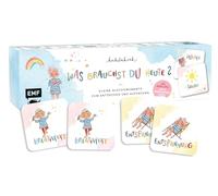 Edition Michael Fischer Juego de Notas 34309: ¿Qué Necesitas Hoy? Pequeños Momentos de Felicidad para Descubrir y Descubrir. con 60 Hermosos Motivos para deleitar tu corazón, de 6 a 99 años, Amarillo