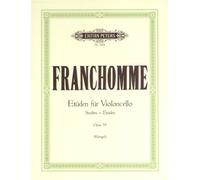 EDITION PETERS FRANCHOMME AUGUSTE JOSEPH - 12 STUDIES OP.35 - CELLO Educational books Cello
