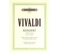 EDITION PETERS VIVALDI ANTONIO - CONCERTO IN A MINOR OP.3 NO.6 RV 356 - VIOLIN AND PIANO by Antonio Vivaldi (12-Apr-2001) Sheet music