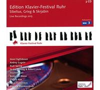 Edition Ruhr Piano Festival 2015 : Sibelius, Grieg et Scriabine.