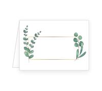 Edition Seidel 50 Tarjetas de Mesa, Tarjetas de Lugar, Tarjetas de Asientos, para Bodas, cumpleaños, Bodas de Plata, Bodas de Oro…