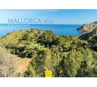 Edition Seidel Calendario Mallorca 2026 Premium formato DIN A4 calendario de pared Europa España Palma Baleares Isla Mediterránea Peter Schickert