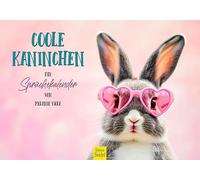 Edition Seidel Calendario premium con refranes 2026, formato DIN A5, calendario de pared, conejo, conejo, cachorro, mascota, dulce, divertido, humor, frases melanie viola
