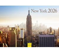 Edition Seidel Calendario premium de Nueva York 2026, formato DIN A4, calendario de pared, Estados Unidos, Big Apple, Brooklyn Manhattan, Chinatown Times Square Skyline Metrópoli