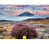Edition Seidel Calendario premium de Nueva Zelanda 2026, formato DIN A3, calendario de pared, Nueva Zelanda, Montaña, Monte Cook, Naturaleza, Parque Nacional, Isla, Mar, Stefan Becker