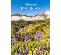 Edition Seidel Calendario premium de pared 2026 de Isla de Trauminsel Madeira 2026, formato DIN A3, calendario de pared, Europa, Portugal, Funchal, isla, costa, mar, atlántico, playa, Werner Dieterich