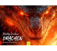 Edition Seidel Calendario Premium Dragón 2026, formato DIN A3, calendario de pared, criaturas místicas, mitología, fantasía, dragón, melanie viola