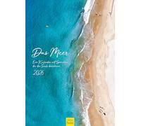Edition Seidel Calendario premium El mar 2026, formato DIN A3, calendario de pared con frases que tocan el alma, citas de sabiduría de vida, inspiración, motivación