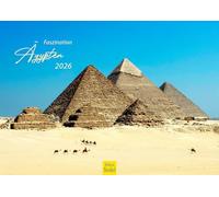 Edition Seidel Calendario Premium Fascinación Egipto 2026 Formato DIN A3 Calendario de pared Norte África Luxor El Cairo Pirámides de Giza Templo de Karnak Gran Esfinge