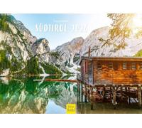 Edition Seidel Calendario Premium Fascinación Tirol del Sur 2026, formato DIN A4, calendario de pared de Italia Alto Adige Meran Berge Dolomitas Grödnertal Reschensee