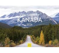Edition Seidel Calendario Premium Fascinante Canadá 2026, formato DIN A3, calendario de pared, América del Norte, Toronto Ottawa, Ouébec, Cataratas del Niágara, Montañas Rocosas