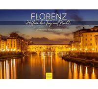 Edition Seidel Calendario Premium Florencia Historia Día y Noche 2026 Formato DIN A3 Calendario de Pared Italia Toscana Michelangelo Ponte Vecchio Uffizien San Giovanni Melanie Viola